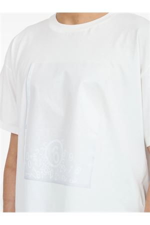White cotton T-shirt MM6 MAISON MARGIELA | SH0GC0060M20048101